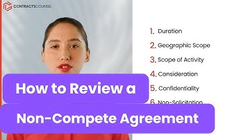 How to Review a Non Compete Agreement [7 Terms to Find and Review]