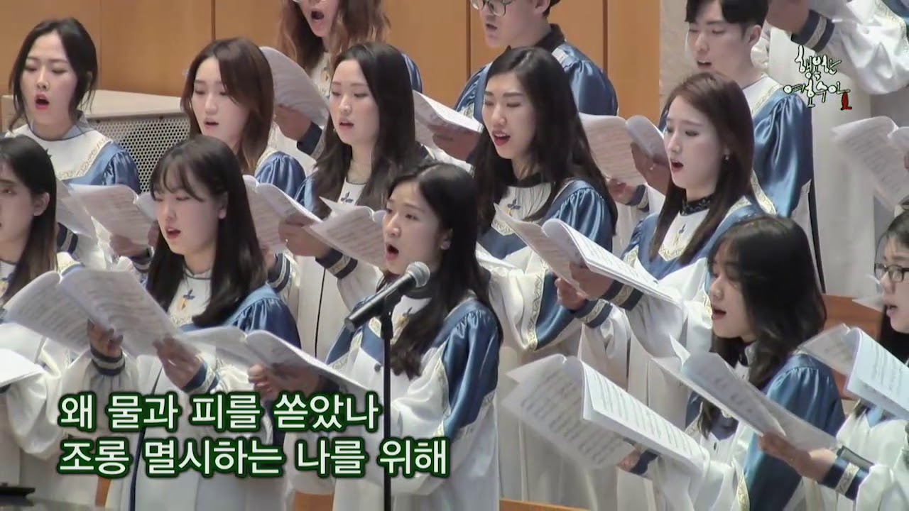 [종교교회 여호수아 청년부 하늘다리 찬양대] 그저 사랑하기 때문에 (20190414)