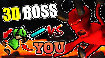 I Added 3D BOSSES to my 2D Pixel Art Game (Part 2) | Unity DEVLOG