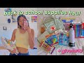BACK TO SCHOOL SUPPLIES HAUL + GIVEAWAY