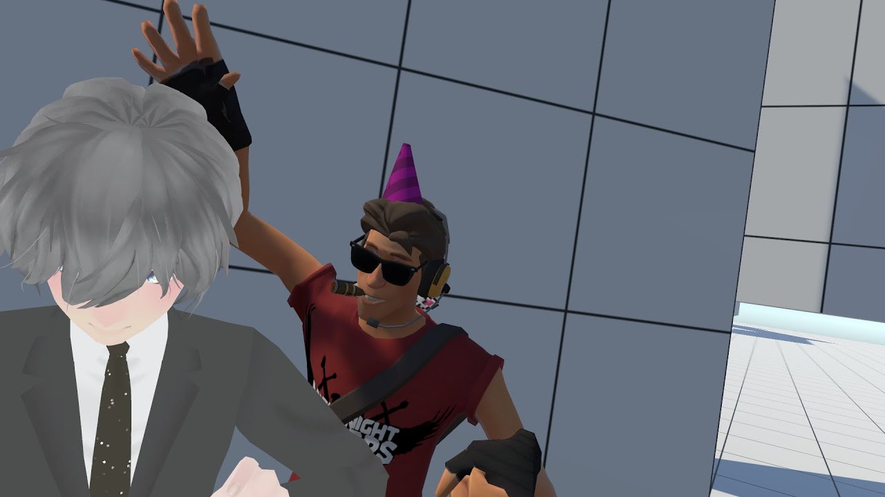 30 seconds of slapping in vrchat - YouTube