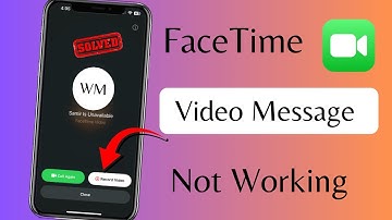 Facetime Video Message Not Working! iOS 17