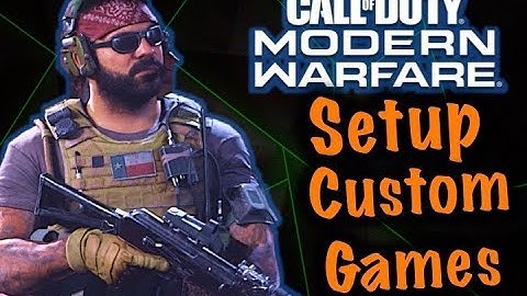 How to Create a Custom Game in Modern Warfare