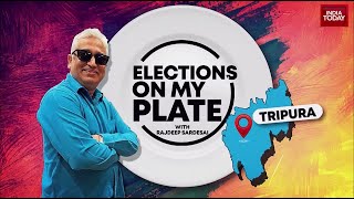 Election On My Plate With Rajdeep Sardesai In Tripura | Will TMC Hurt  Opposition Chances?