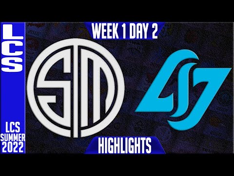 TSM vs CLG Highlights | LCS Summer 2022 W1D2 | Team Solomid vs Counter Logic Gaming