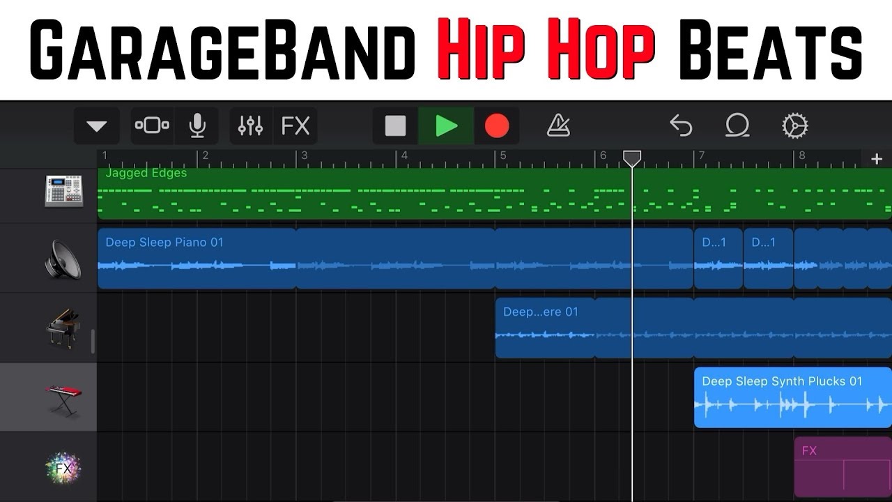 how to make rap beats in garageband