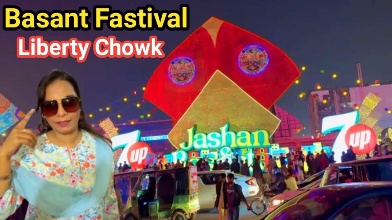Lahore Basant Fastival 2026 || Liberty Chowk Basant Event Full Vlog
