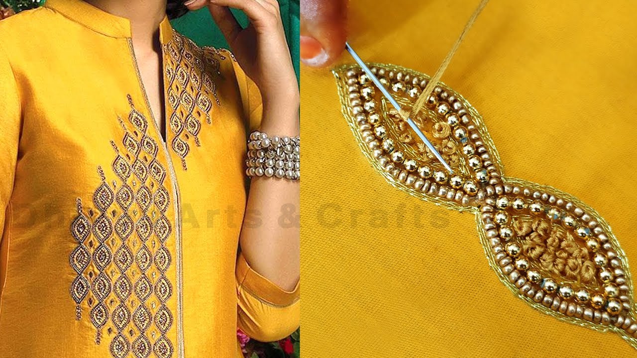 Beautiful Cotton-Silk Kurti with beautiful embroidery and dori-latkan  detailing. | Designer dresses, Kurti designs party wear, Long kurti designs