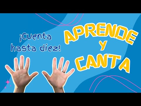 DIEZ DEDITOS Canción Infantil | Aprende Contar | Learn to Count in Spanish