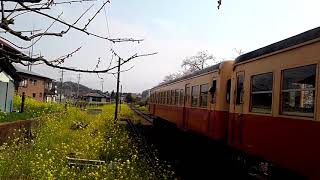 小湊鉄道　高滝駅　発車