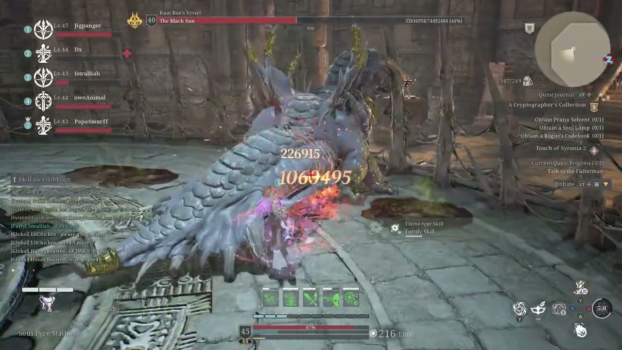 Bless unleashed solo last boss 40 HOTE abby OP max cm mage  22k ap 92 cr 500 chd build stats at end