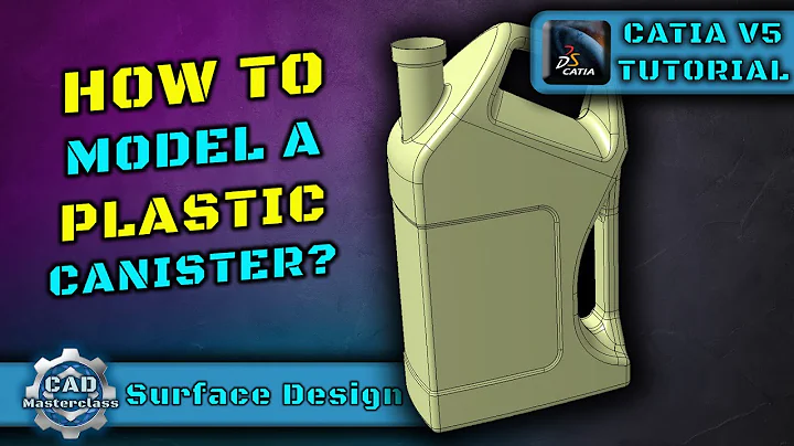 Surface CAD Design Made EASY | CATIA V5 Tutorial