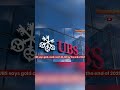 The Secret Behind Gold Prices: How UBS Influences the Market! 🤫 | Sharad Kohli Official