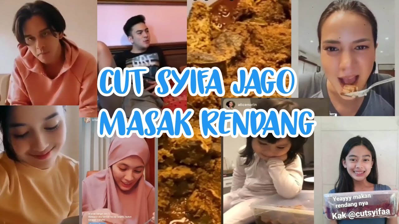 RENDANG BUATAN CUT SYIFA DI AKUI ENAK OLEH TEMAN TERDEKATNYA