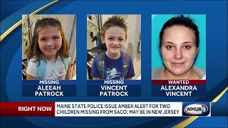 Maine State Police issue Amber Alert for two children missing from Saco
