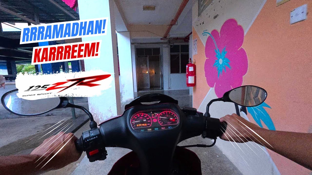 Yamaha 125ZR | Ride Awal Ramadhan - YouTube