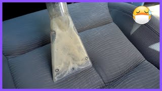 Deep Cleaning STAINS and FILTH From Car Interior