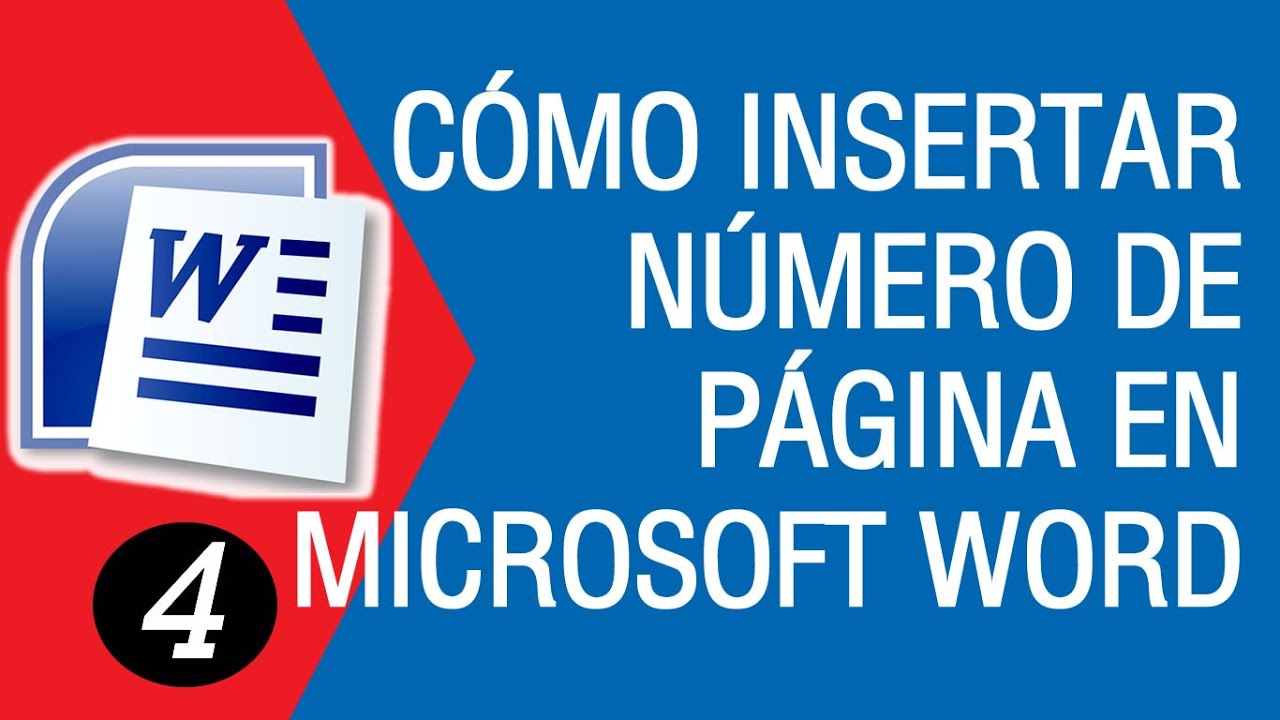Como Insertar el Numero de Pagina en WORD - Como Enumerar Paginas en Word