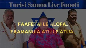 PONA I VAO AE LIAINA ILE ALA...{06/10/25}..O le Faipule a Faleaka 1 ua amaka oga kalagoa ile fiapule
