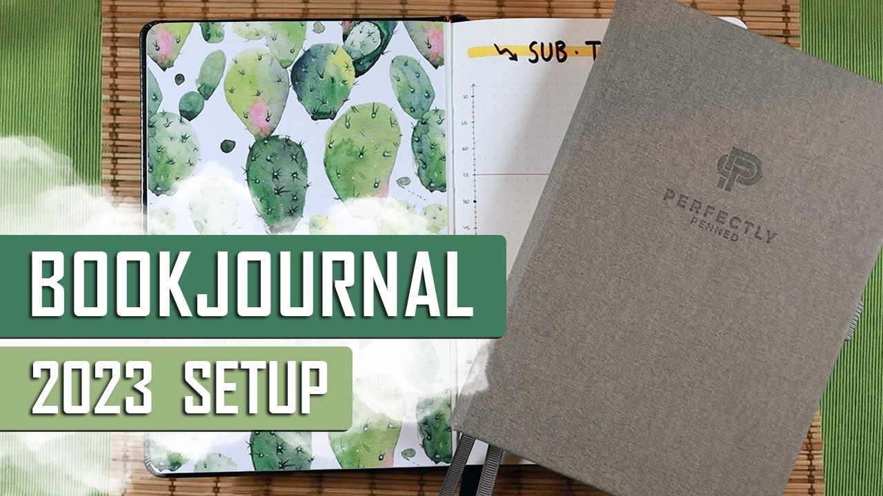 BOOKJOURNAL 2023 | Mein Set-Up inkl. neuer Ideen und Ziele + Fazit zu 2022 🙂