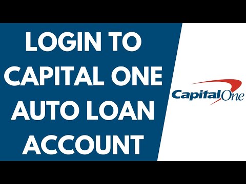 How to Login to Capital One Auto Loan Account | Capital One Auto Loan Login