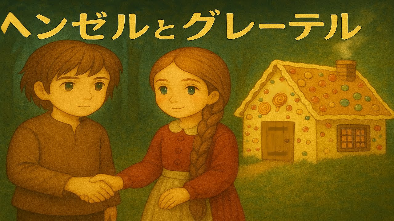 ヘンゼルとグレーテル グリム童話 絵本朗読 読み聞かせ 世界の名作