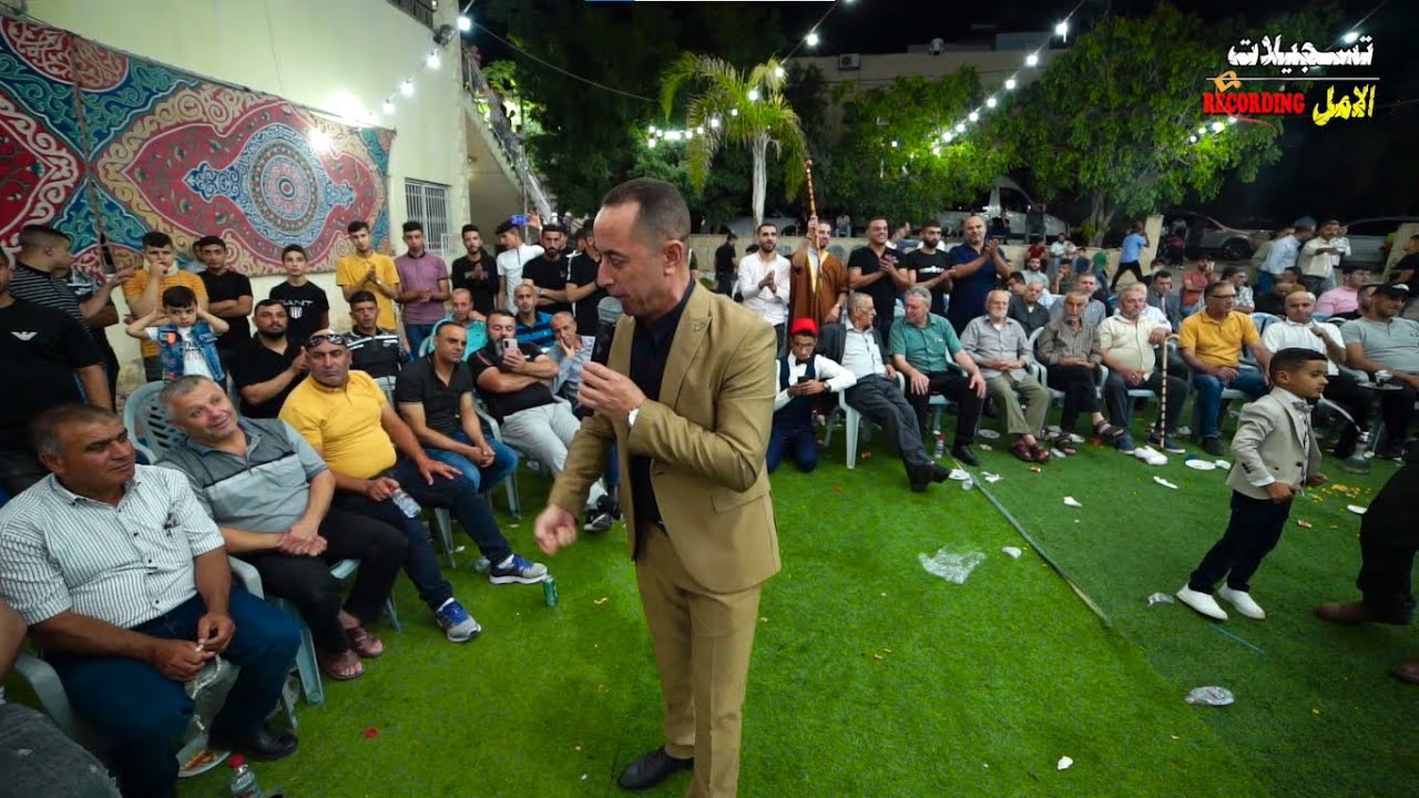 محاورة الشعار محمد العراني واكرم قعوار عن قفين وعادات قفين-مهرجان انس فهيم عقل طعمه 2022