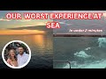 Calm to Chaos at Sea 🌊 | Storm Hits P&O Iona in Bay of Biscay!