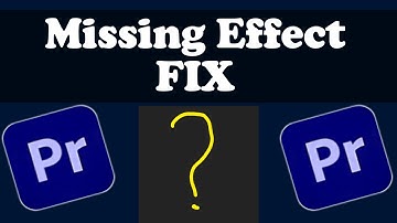 Premiere Pro 2024: Missing Effect Controls Panel In Premiere Pro