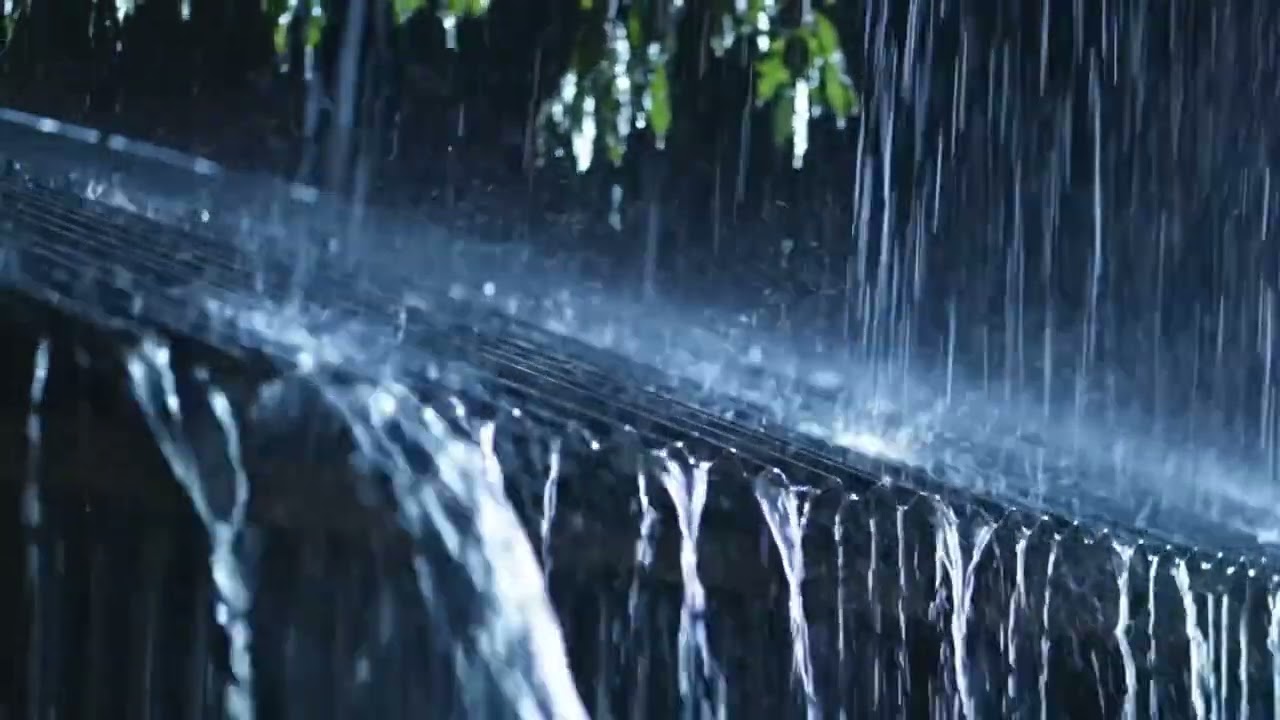 Midnight Soft Rain ASMR Softened Into Gentle Echoes for Deep Peaceful Rain at Night 264
