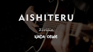 Aishiteru  Zivilia  Karaoke Gitar Akustik Nada Cewe  Female 