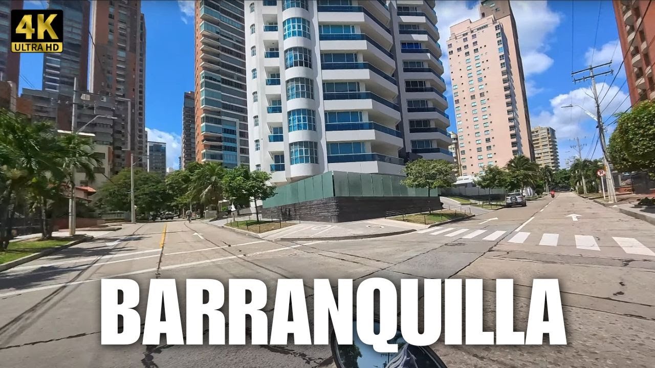 BARRANQUILLA 4k | Fantástica, Hermosa y Moderna - Moto Tour🏍️