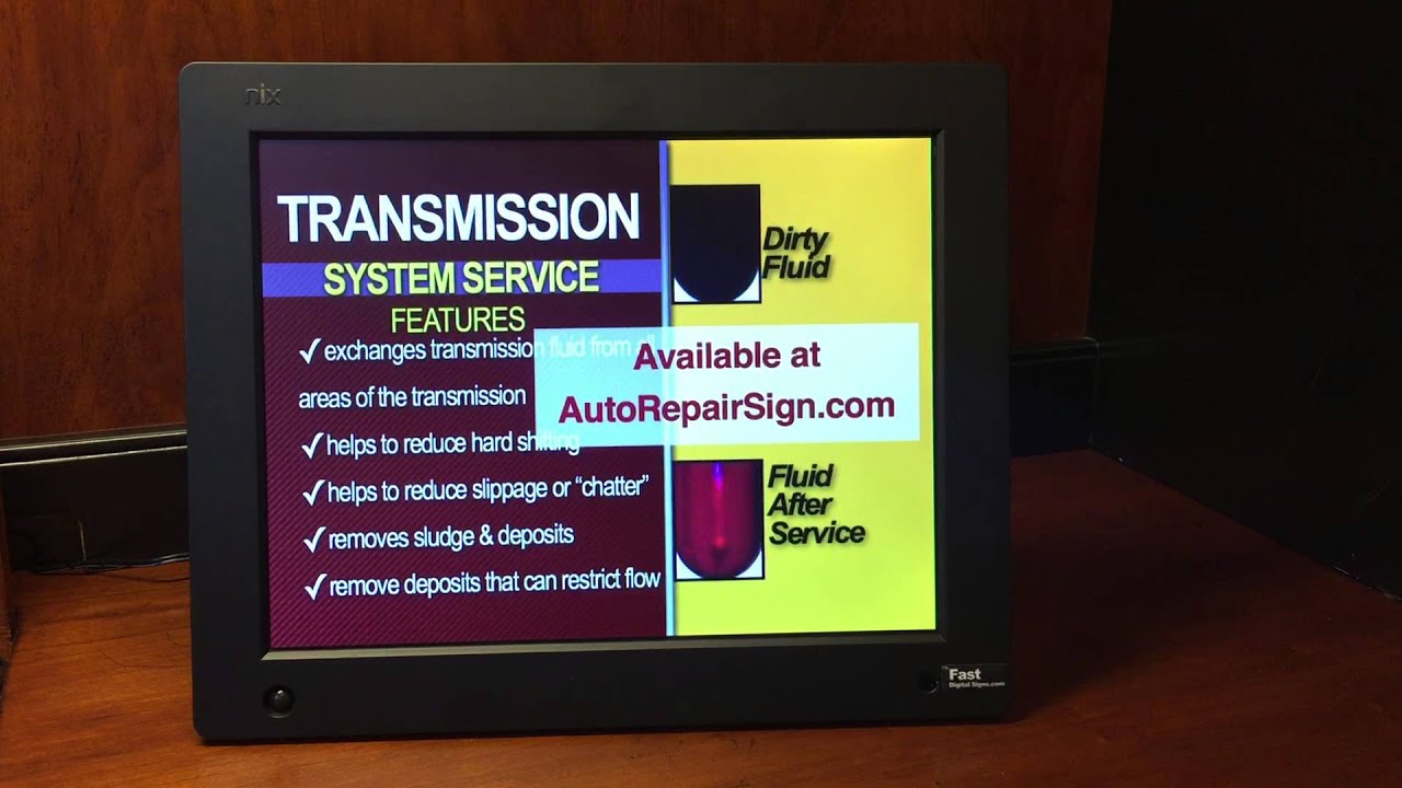 Auto Repair Sign - YouTube
