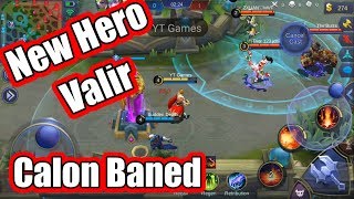 New Hero Valir Mage Paling Gg Langsung Godlike - Mobile Legends