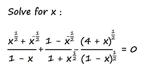 Finding roots of a complicated looking expression | Solve for x | PRMO RMO SSB IBPS