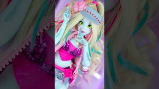 I re-designed LAGOONA BLUE monsterhigh bjd custom lagoonablue art artist doll