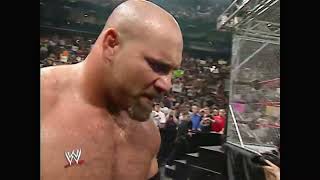 Goldberg vs Christian Steel Cage Match Raw May 12 2003 Part 1