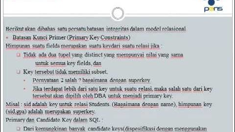 Teori Basis Data 2 | BAB 1 REVIEW DATABASE 1