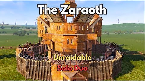 The Zaraoth | Unraidable 3x1 Solo/Duo Base – Hidden TC Bunker (Rust Base 2025)