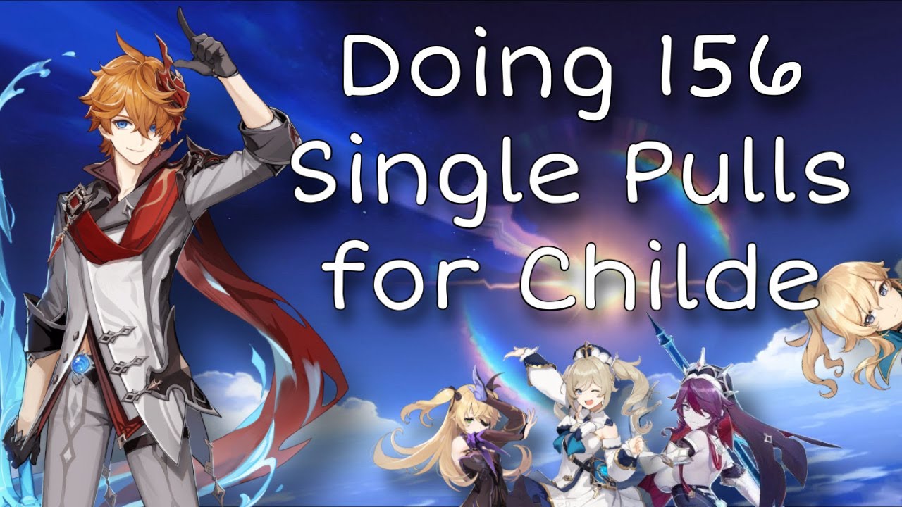 Doing 156 SINGLE Rolls for Tartaglia (The Most Painful Thing I've Done) | Genshin Impact