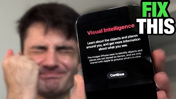 iOS 26 Visual Intelligence NOT Working SOLVED ✅ Not Showing "Search" & "Ask" Buttons iOS 26 FIX 🔥