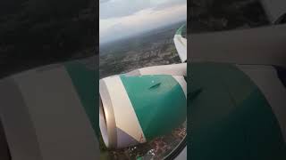 Evelop Airbus A350 Engine View Take Off At Jose Marti Airport La Havana