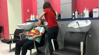 At hair cuttery