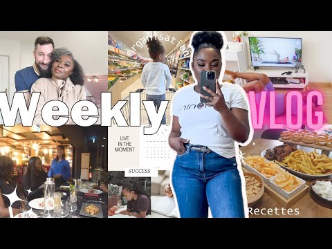 #weeklyvlog Anniversaire surprise pour mon mari| sortie entre filles| idées recettes & vie de maman