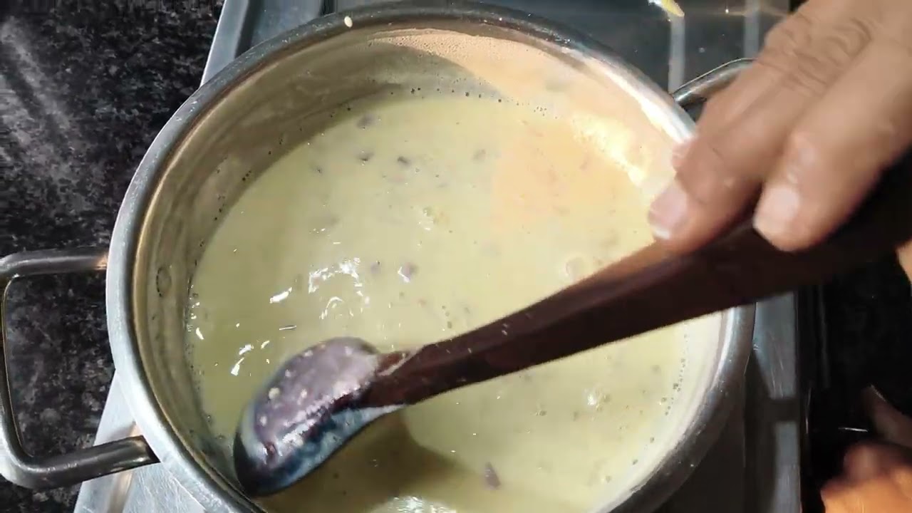 Ghar per banae Thanda meetha mango pudding