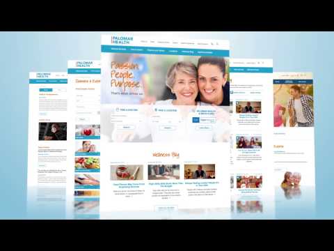 Palomar Health - Newly Redesigned Website