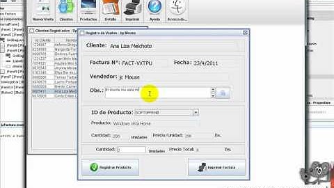 Factura en Java (Base de Datos)