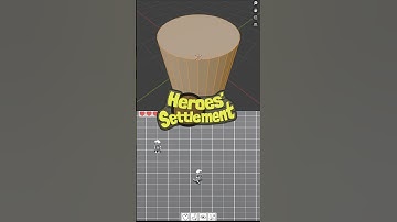 #gamedev Update 027 Creating a #rpg  from nothing using #unity and #blender | Heroes Settlement