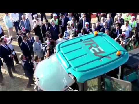 تركيا تصنع أول جرار زراعي كهربائي 100 1080 