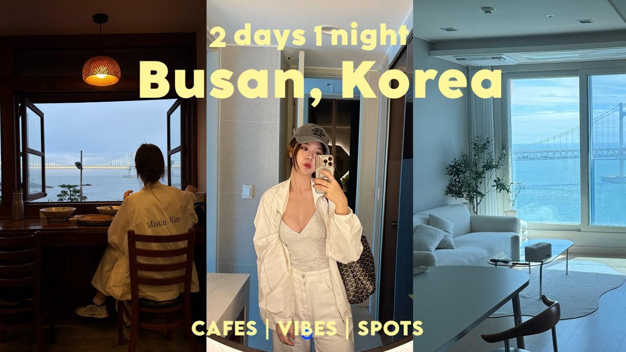 เที่ยว ปูซาน 2 วัน 1 คืน พิกัด ร้านอาหารทะเลสด คาเฟ่วิวสวยที่ต้องไป 2025 | South Korea
